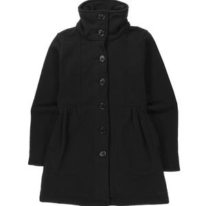 Patagonia Womens Size Small Better Sweater Fleece Black Peacoat Jacket